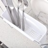 IKEBANA Dish Drying Rack Kitchen in-Sink Chrome Finish Wire Dish