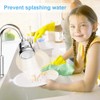 Faucet Sprayer Attachment, Rotate Swivel Water Saving Tap Aerator, Kitchen