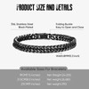 VNOX Bracelet for Men Cuban Link Chain for Women Men