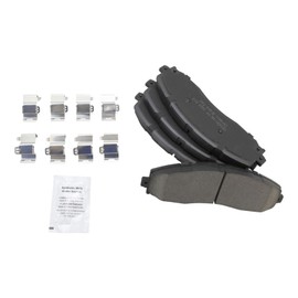 Rear Brake Pad & Rotor Kit Brake Pads Brake Rotor Ceramic Compatible with 2013-2019 Ford F-250 Super Duty F-350 Super Duty