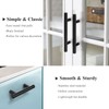 Probrico 30 Pack| 5 Inch Black Cabinet Handles with 3