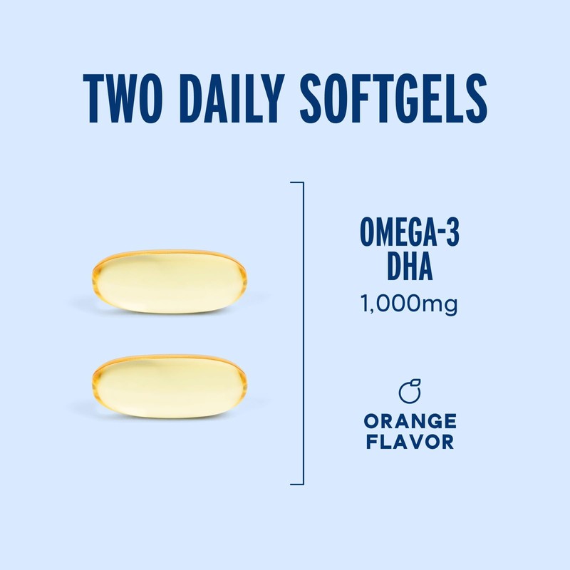 Oceanblue Essentials Brain Fuel – 60ct – Burpless Fish Oil