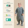 molis&co. Baby Sleeping Bag with Feet, Removable Sleeves and Socks.