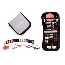 Embroidex Sewing Kit - Home, Travel & Emergencies - Quality Notions, Scissor & Thread - Great Gift