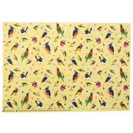 Sunshine Sea Art Wrapping Paper - Bird Party
