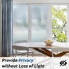 rabbitgoo Window Privacy Film, Decorative Privacy Window Film Sun Blocking,