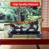 HERCHR Sword Stand Katana Stand, Black Wood Sword Katana Wall