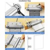 QWORK Heavy Duty Cafe Saloon Bars Door Swing Hinges, 4