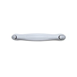 Attwood 2050-5 Ergonomic One-Piece Vinyl Grab Handle, Durable Marine-Grade Design for Boats & RVs, 8.75", White