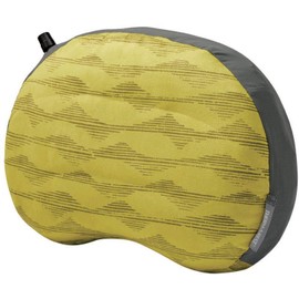 Therm-a-Rest Air Head Inflatable Travel Pillow, Size: L (63 x 196 cm), Colour: Yellow Mountains