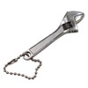 Mini Adjustable Spanner, 2.5" Small Steel Spanner Jaw Wrench Hand
