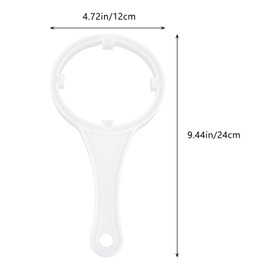 OSALADI 1 Pieza 10 Bote De Llave De Plastico Llave Para Purificador De Agua Llave De Carcasa Llave Para Filtro De Agua Llave De Filtro Jarras Con Filtraciones De Agua Toda La Casa