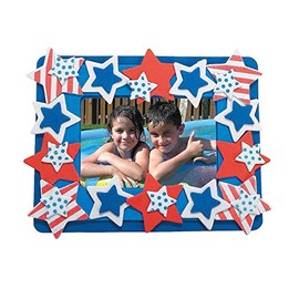 Patriotic Picture Magnet Craft Kit - Crafts for Kids and Fun Home Activities