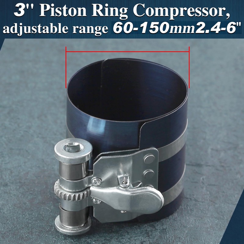 SPEEDWOX Piston Ring Compressor, Piston Ring Tool, Piston Ring Compressor,