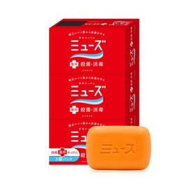 【Quasi-Drug】 MUSE Solid Soap Muse Bath Size 4.8 oz (135 g) Pack of 3
