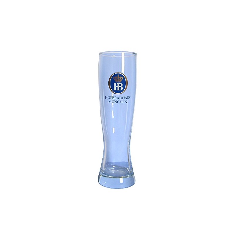 HB Hofbräuhaus München Bierkrug Hofbräuhaus München HB Weißbierglas 0,5 Liter