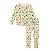 EASWEET Toddler Boys and Girls Bamboo Viscose Pajamas Set Snug