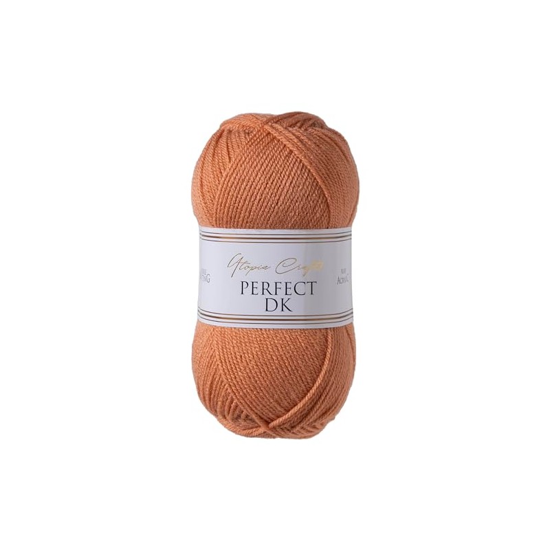 Utopia Crafts DK Double Knitting Yarn, 100g (Potters Clay)