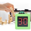 Cube Timer 1.4in 4 Sided Digital Shot Countdown Stopwatch for