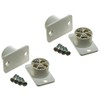 2 x Burglar Alarm White Quick Fit Door Contacts -