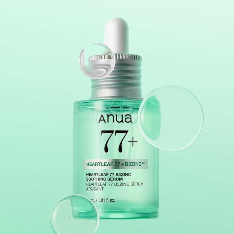 Anua Houttuynia cordata 77 B3 Zinc Trouble Calming Serum 30ml,