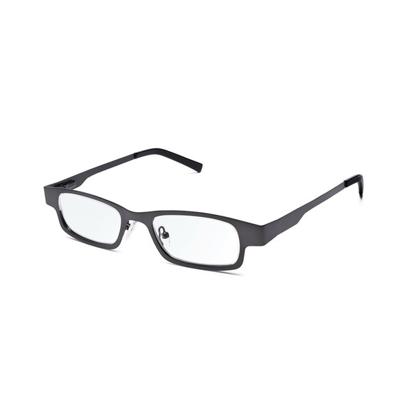 Eyejusters, Self-Adjustable Glasses, Stainless Steel, Gunmetal