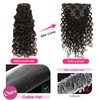 Yuniffe Natural Wavy Clip in Hair Extensions Real Human Hair