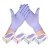 First Rate SP3 Nitrile Gloves, Powder Free, Soft Purple, S,