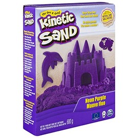 Spin Master Kinetic Sand Neon Sand - Large Play Sand, Purple
