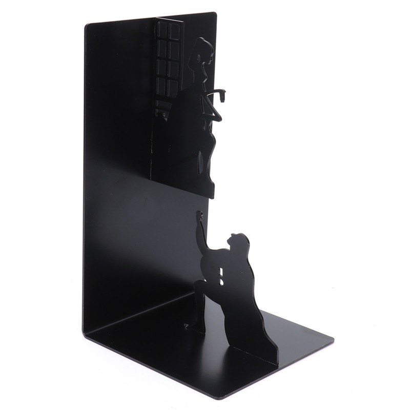 Wrought Iron Figure Book Stand Readers Book Stand Bookshelf Ornaments