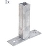 Alberts 701925 Handrail Support for Universal Posts | Hot-Dip Galvanised