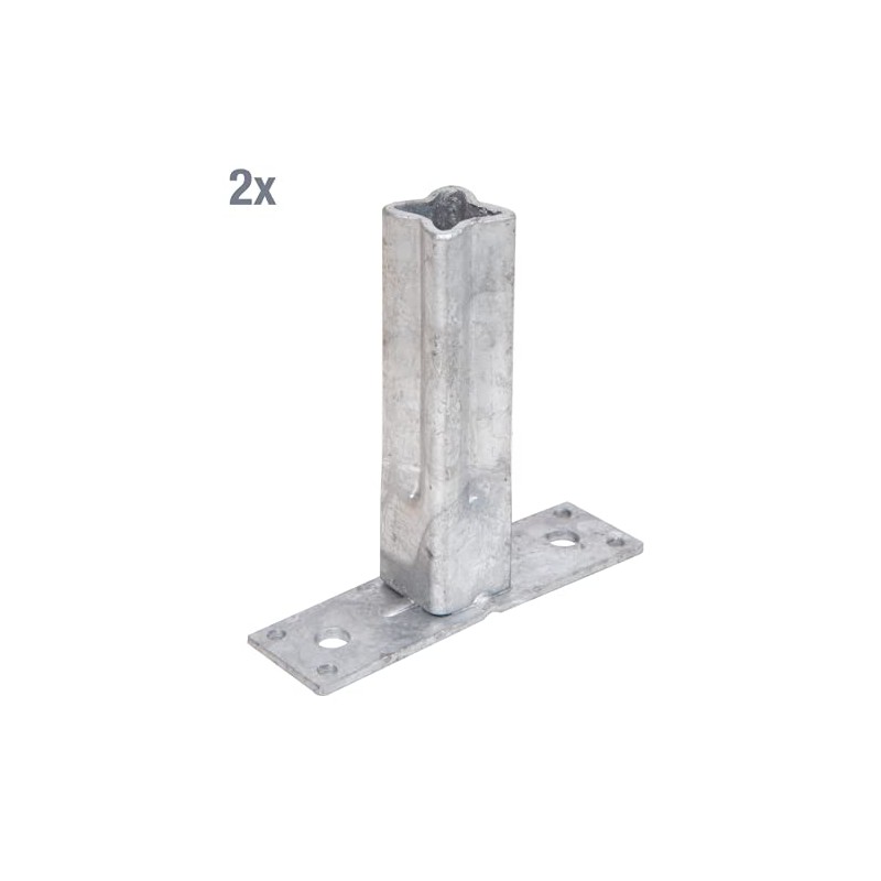 Alberts 701925 Handrail Support for Universal Posts | Hot-Dip Galvanised