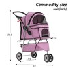Dog Stroller,Travel Folding Pet Stroller for Small Medium Dog Cat