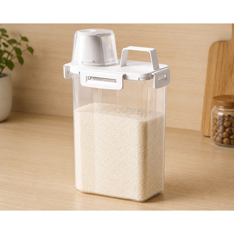 Sealed Food Storage Container for Pantry Use – Moisture-Resistant Dry