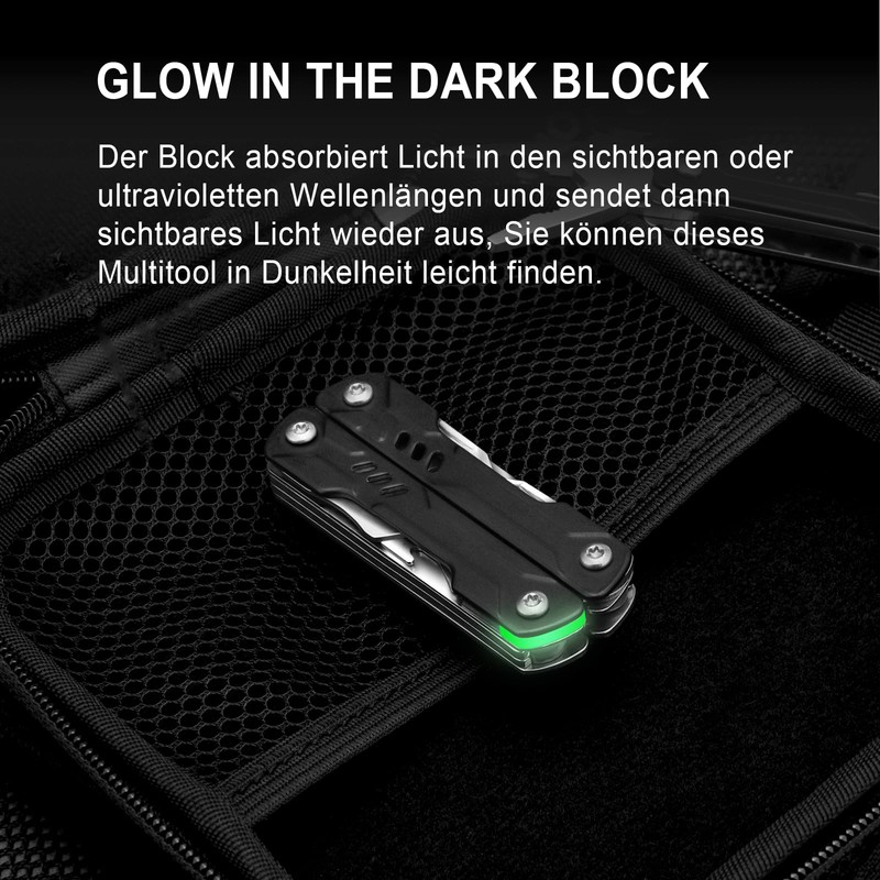 NexTool Multitool, 9 in 1 Mini Multitool with Needle Pliers,