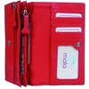 Mala Leather Bertie Collection Leather Purse RFID Blocking 3605_83 Red