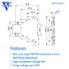 Electromechanical Relay Miniature Power Relay 110V/ 120V AC/DC HF41F/60-ZS 1NO