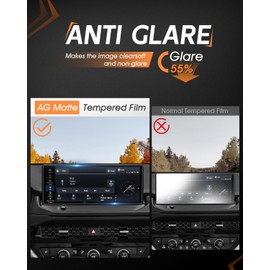 CDEFG Matte Anti Glare for 2023 2024 2025 Honda Accord Hybrid Screen Protector, 12.3 Inch Touchscreen, for Accord Hybrid (Sport/EX-L/Sport-L/Touring) Accessories Matte Tempered Glass