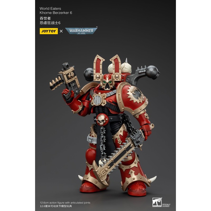 JoyToy Warhammer 40k: World Eaters Khorne Berzerker 6 1:18 Scale