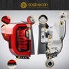 Dasbecan Tail Light Assembly Rear Lamp LED Type Compatible with