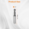 sourcing map Magnetic Bit Holder 2.4" Length 1/4" Hex Shank