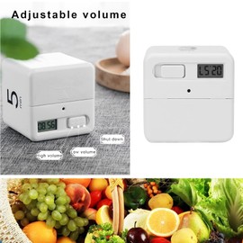 Timer Time Management Cube Gravity Sensor Flip Timers Exercise Timer Game Timer Workout Timer for Studying Cooking (1-3-5-10 Minutes)