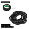 MECCANIXITY Spiral Cable Wrap 14.8ft/4.5M 14mm Cable Management Sleeve Cord