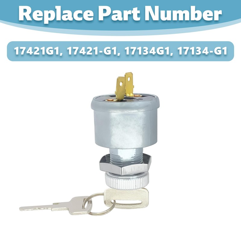 Ignition Switch and Key Replace 17421G1 17134G1 Fit for E-Z-GO