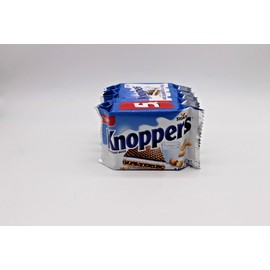 Storck Knoppers German Milk Hazelnut Wafer Snack by Storck 5 Bars