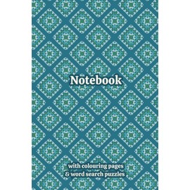 Crochet Granny Squares Themed Activity & Notebook: With Colouring Pages & Word Search Puzzles. An Organiser for Crocheters, Knitters, Yarn Lovers, ... Tracking, Sketching and Creative Ideas.
