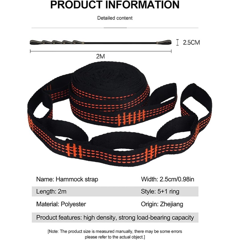 2Pcs Hammock Tree Straps Tree Swing Straps,Tree Swing Straps Hammock