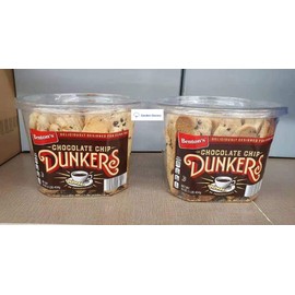 Benton's Delicious Designed For Dunking, Chocolate Chip Dunkers 16oz 454g (Two Containers)