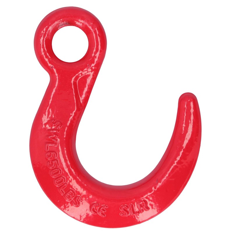 Unbranded 6500lb Lifting Hook Large Opening Alloy Steel Crane Hoist