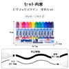 サクラクレパス 水性ペン ピグマックスツイン 12色 ZPK-T12